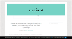 Desktop Screenshot of lilotuto.fr